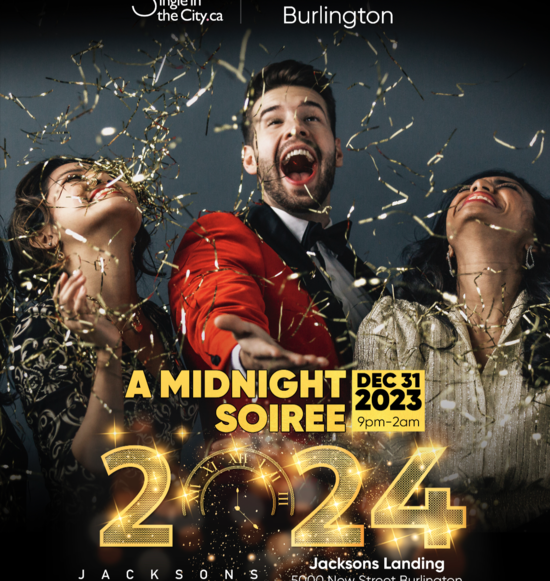 Burlington Singles New Year’s Party: A Midnight Soiree (28+)